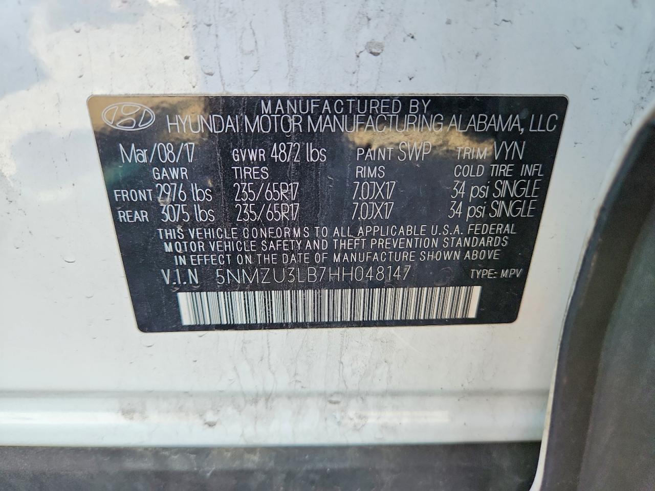 Hyundai SANTA FE 2.4l