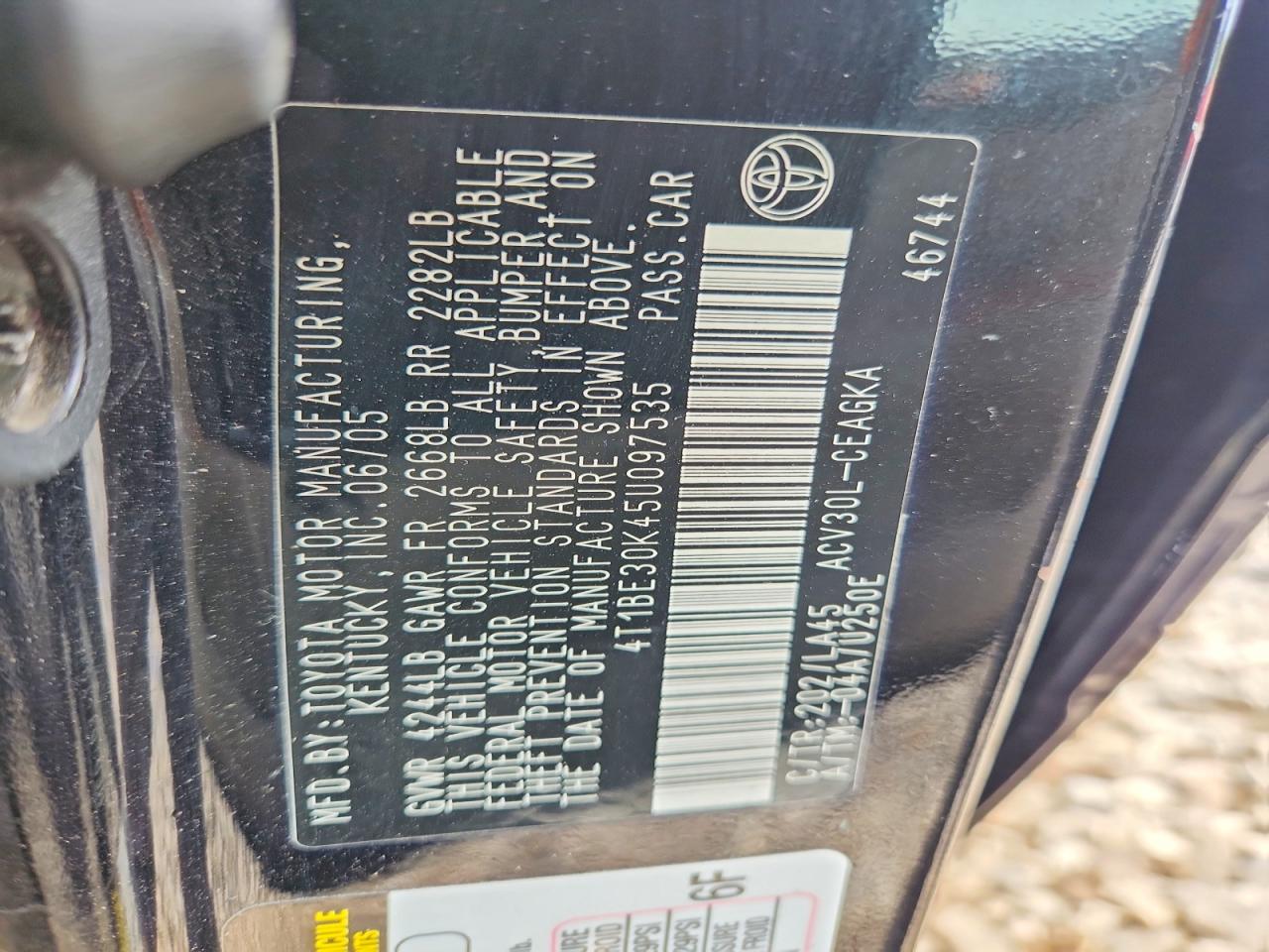 Toyota Camry Xle