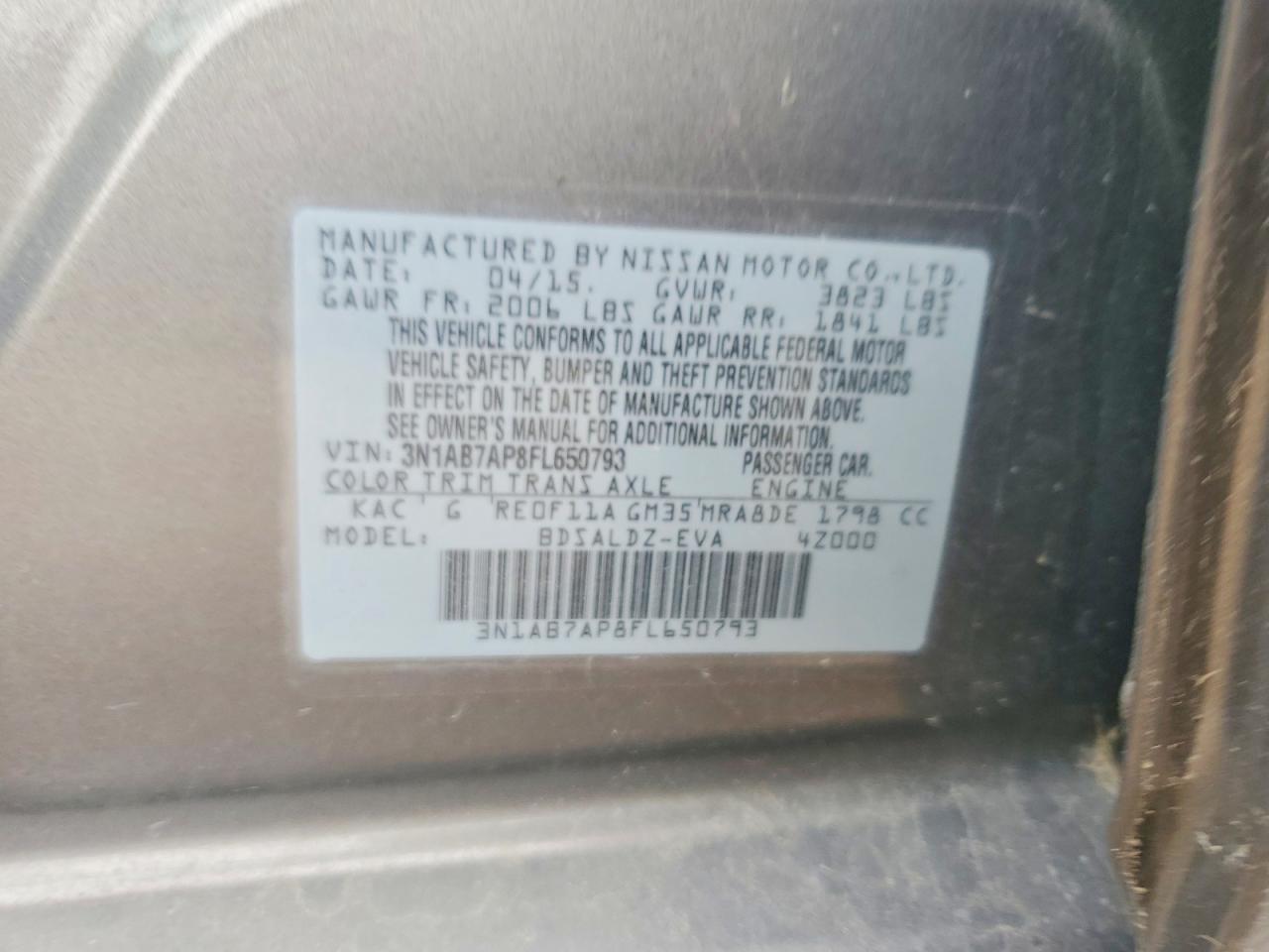 Nissan Sentra Sv