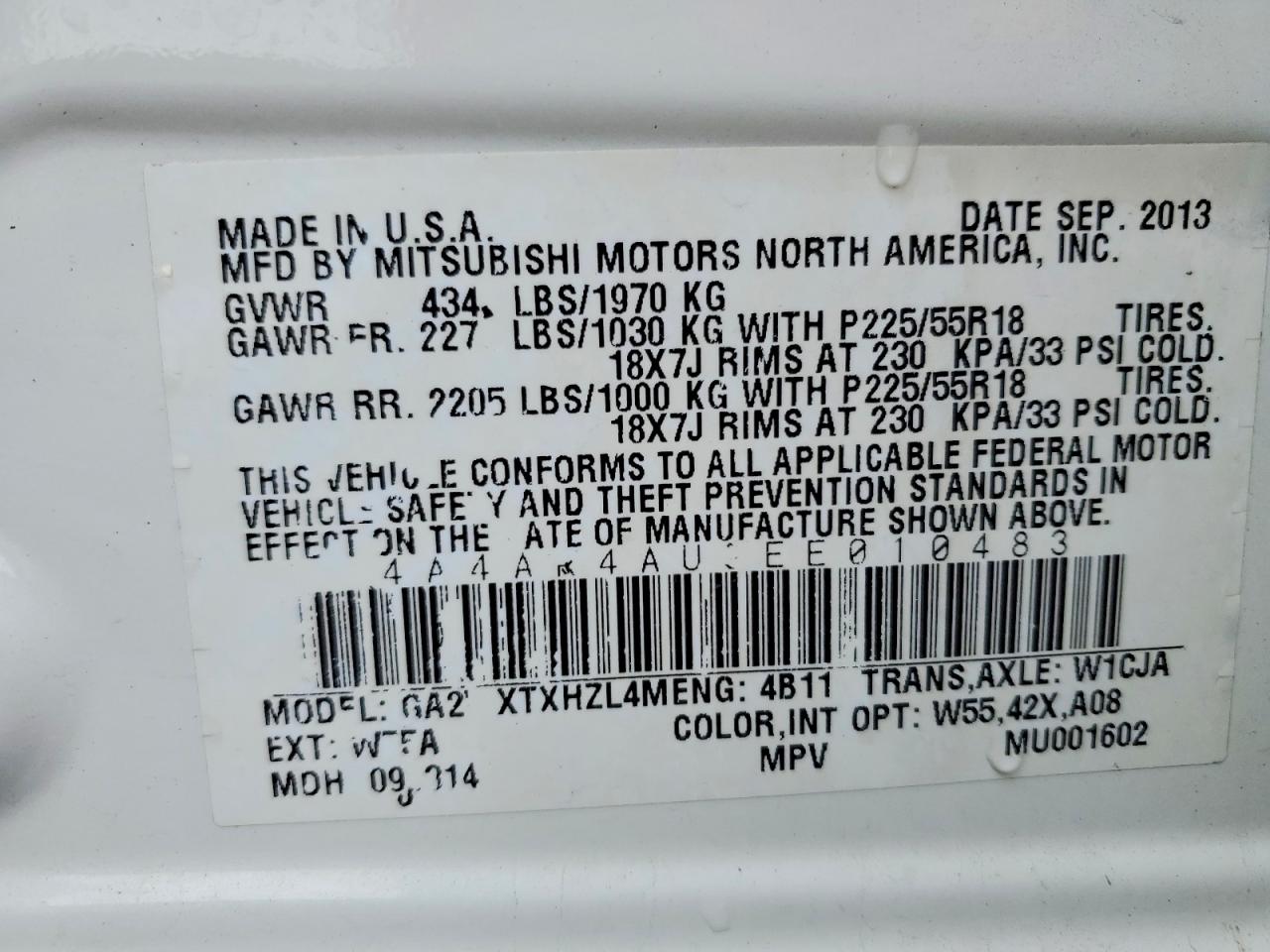 Mitsubishi Outlander Se