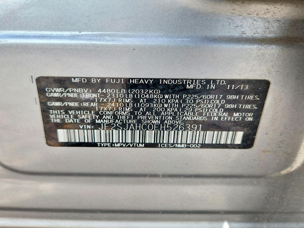 Subaru Forester 2.5i Limited