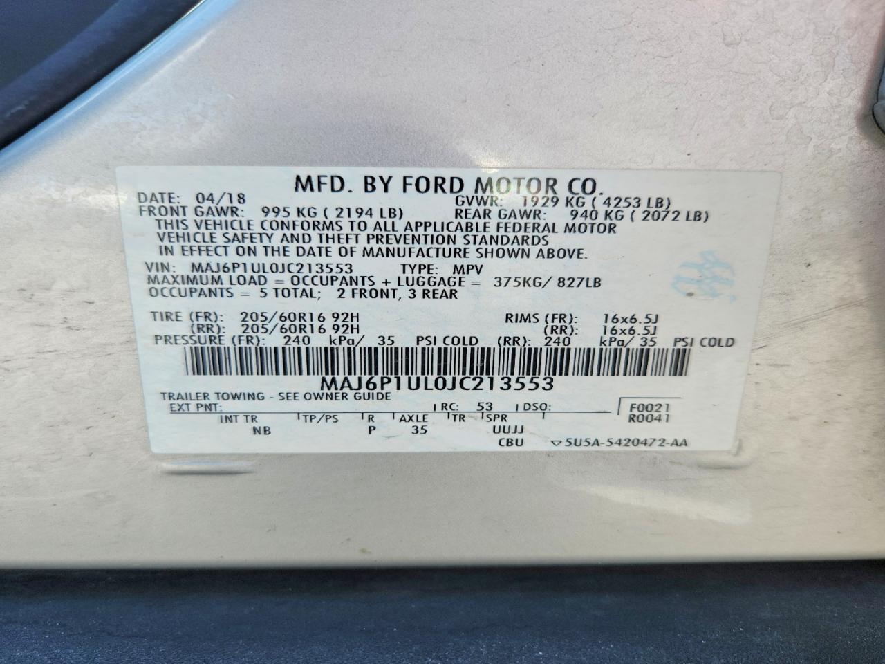 Ford EcoSport Se