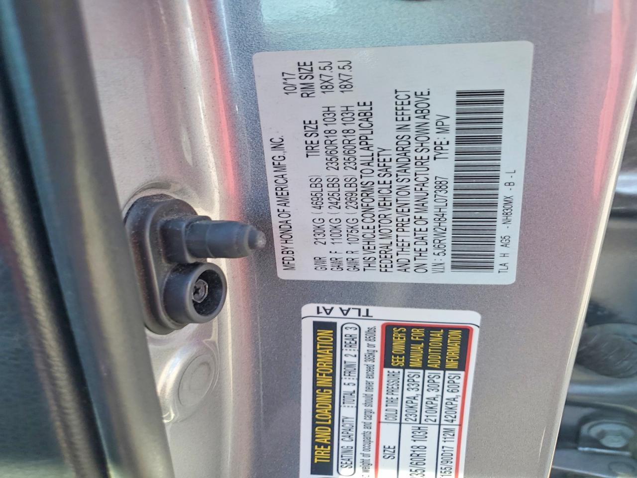 Honda Crv Exl