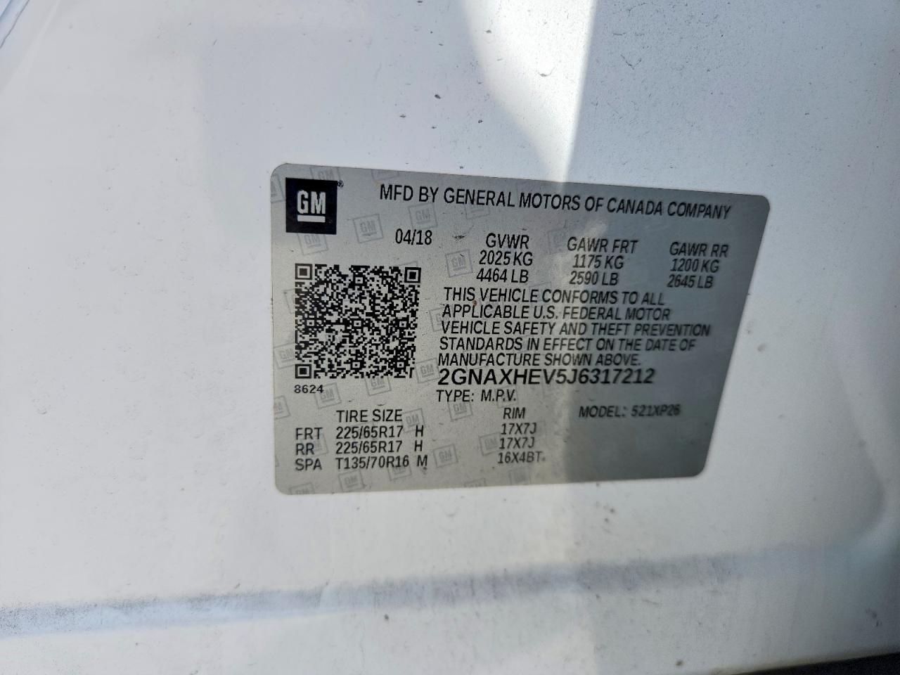 Chevrolet Equinox Ls