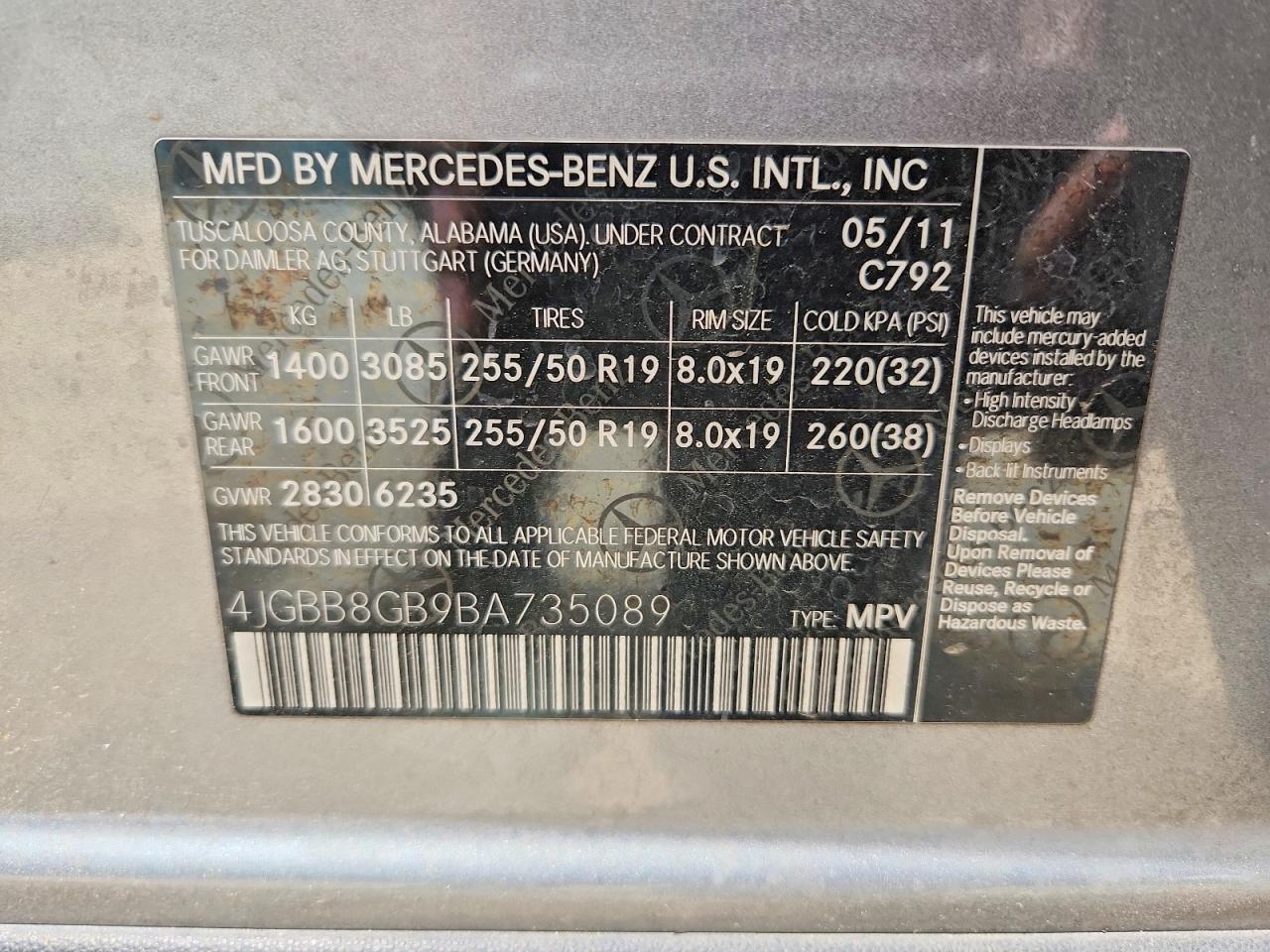 Mercedes-Benz M-Class 350 4matic