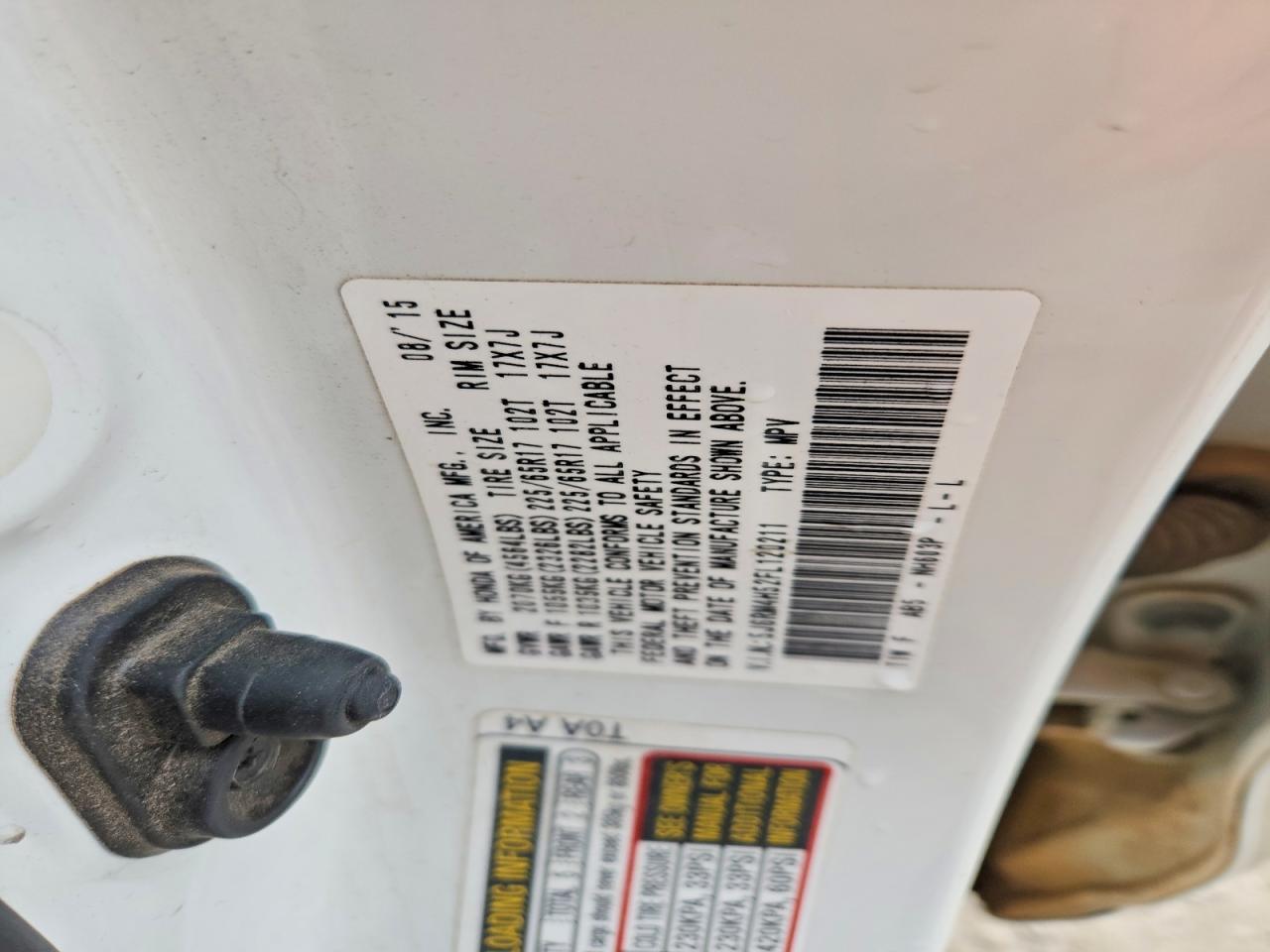 Honda Crv Ex