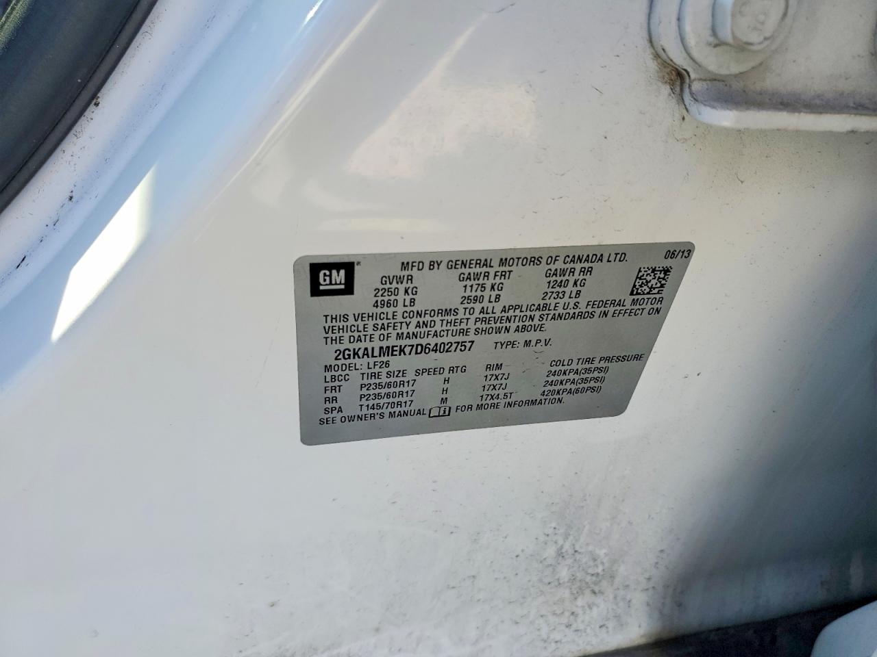 GMC Terrain Sle