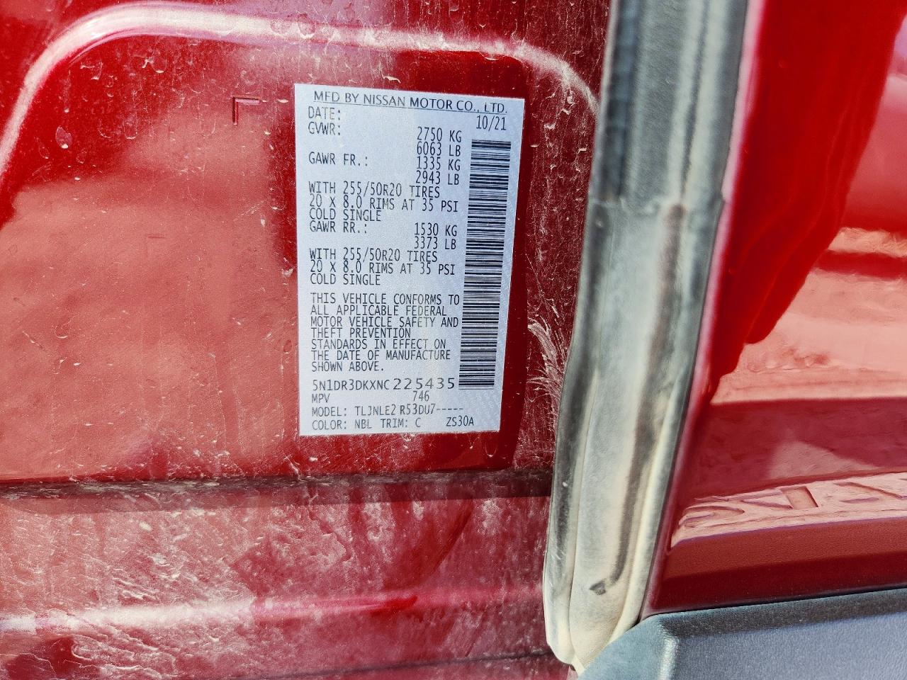 Nissan Pathfinder Platinum