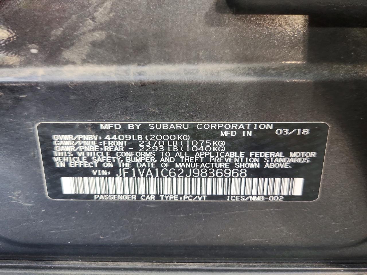 Subaru WRX Premium