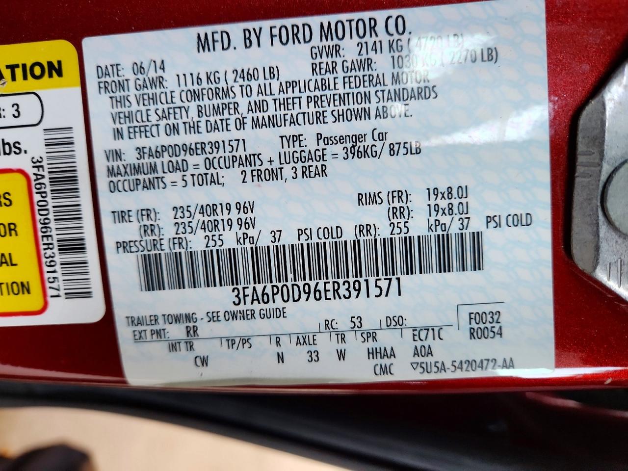Ford Fusion Titanium