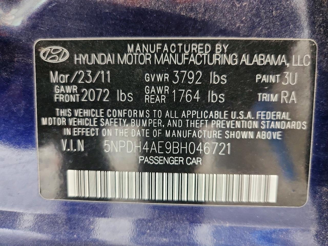 Hyundai ELANTRA Gls