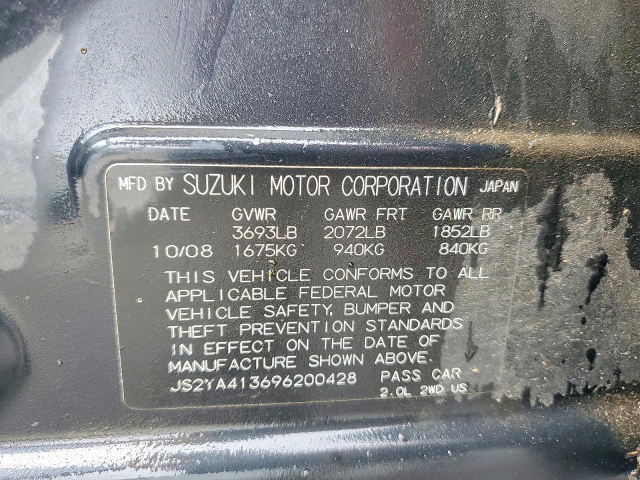 Suzuki SX4 Technology