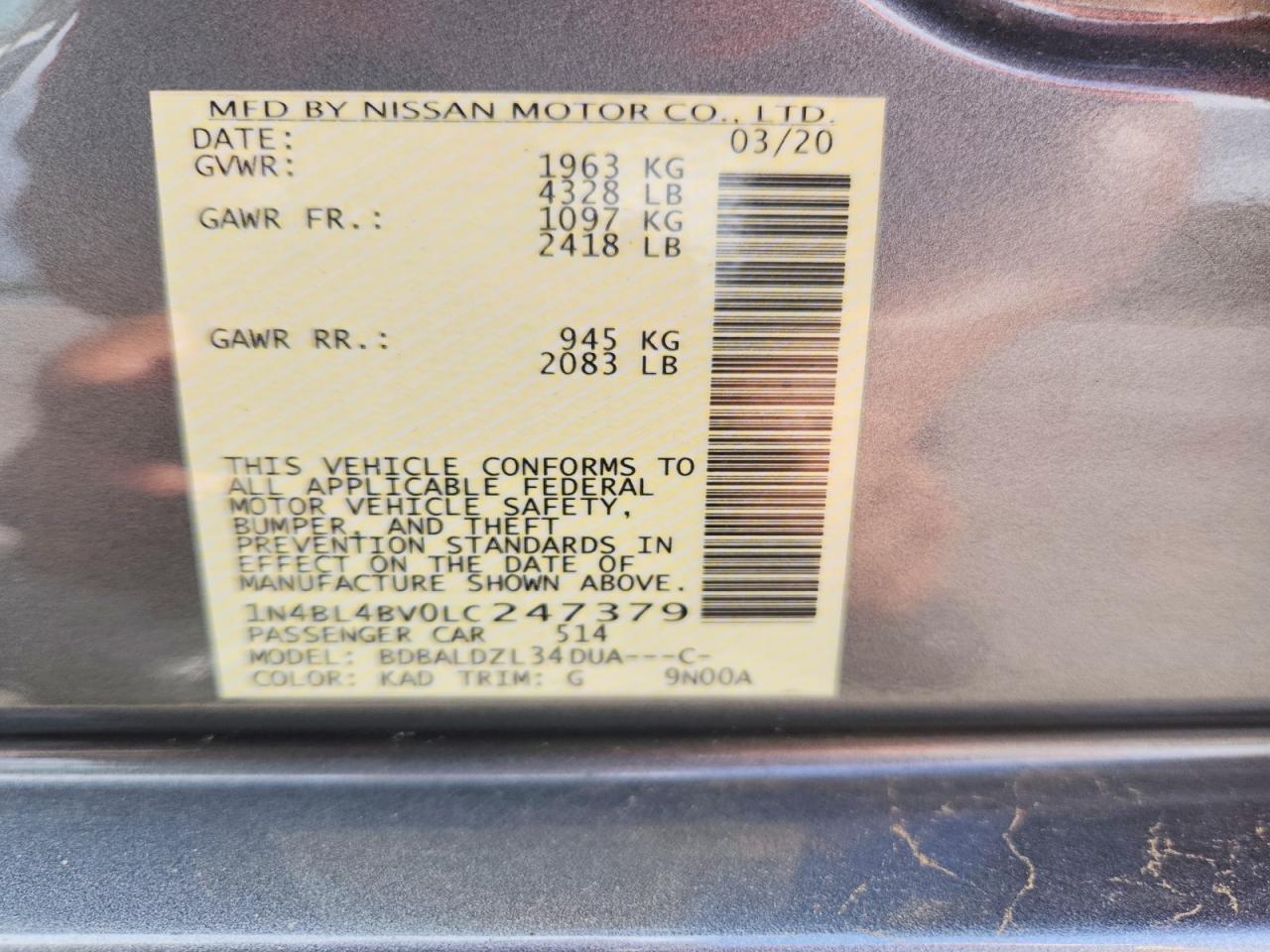 Nissan Altima S