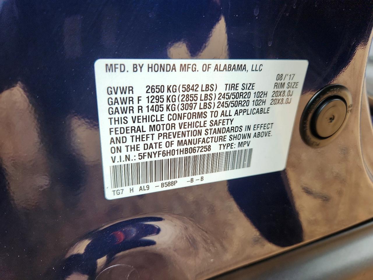 Honda Pilot Elite