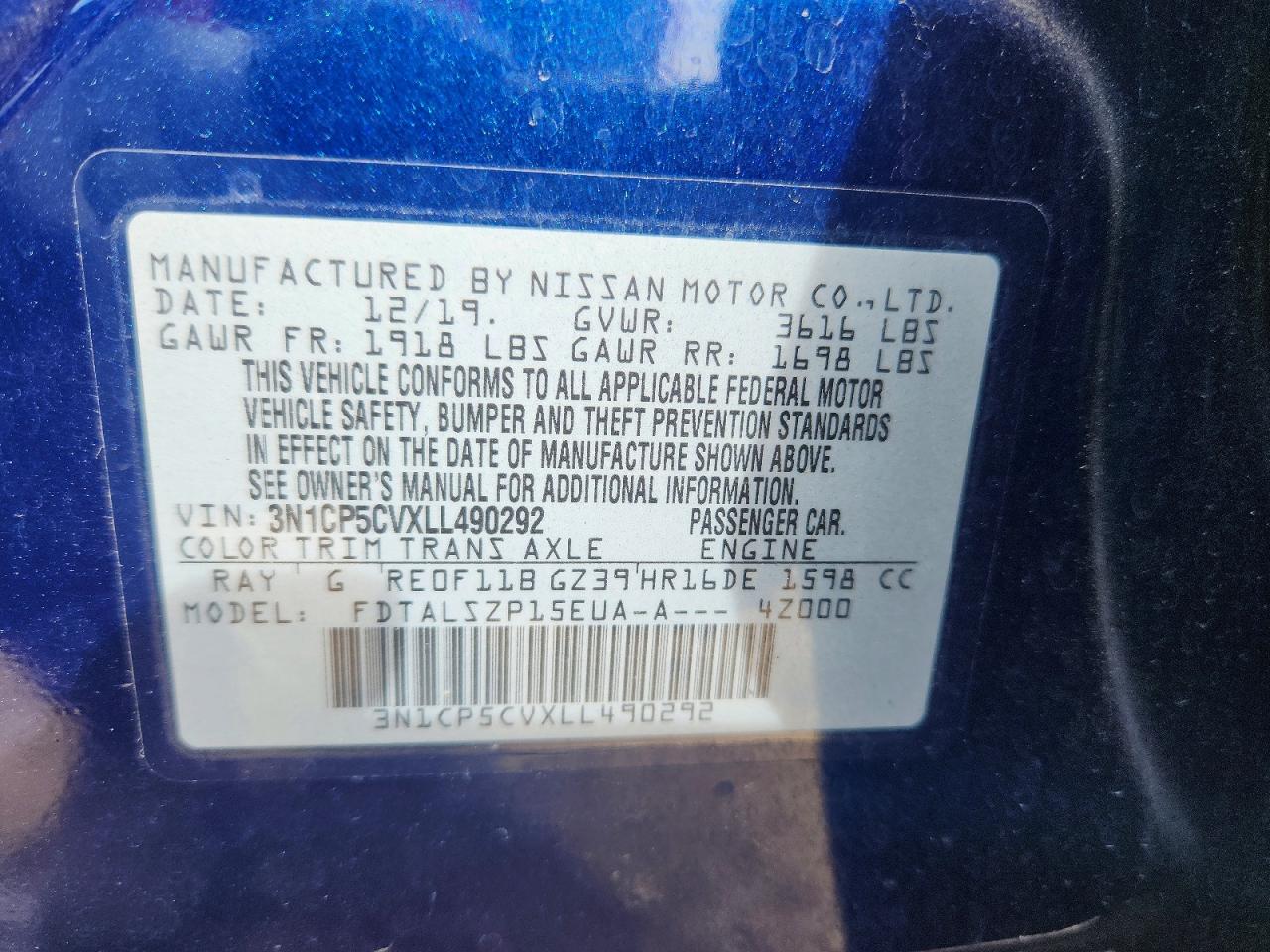 Nissan Kicks Sv