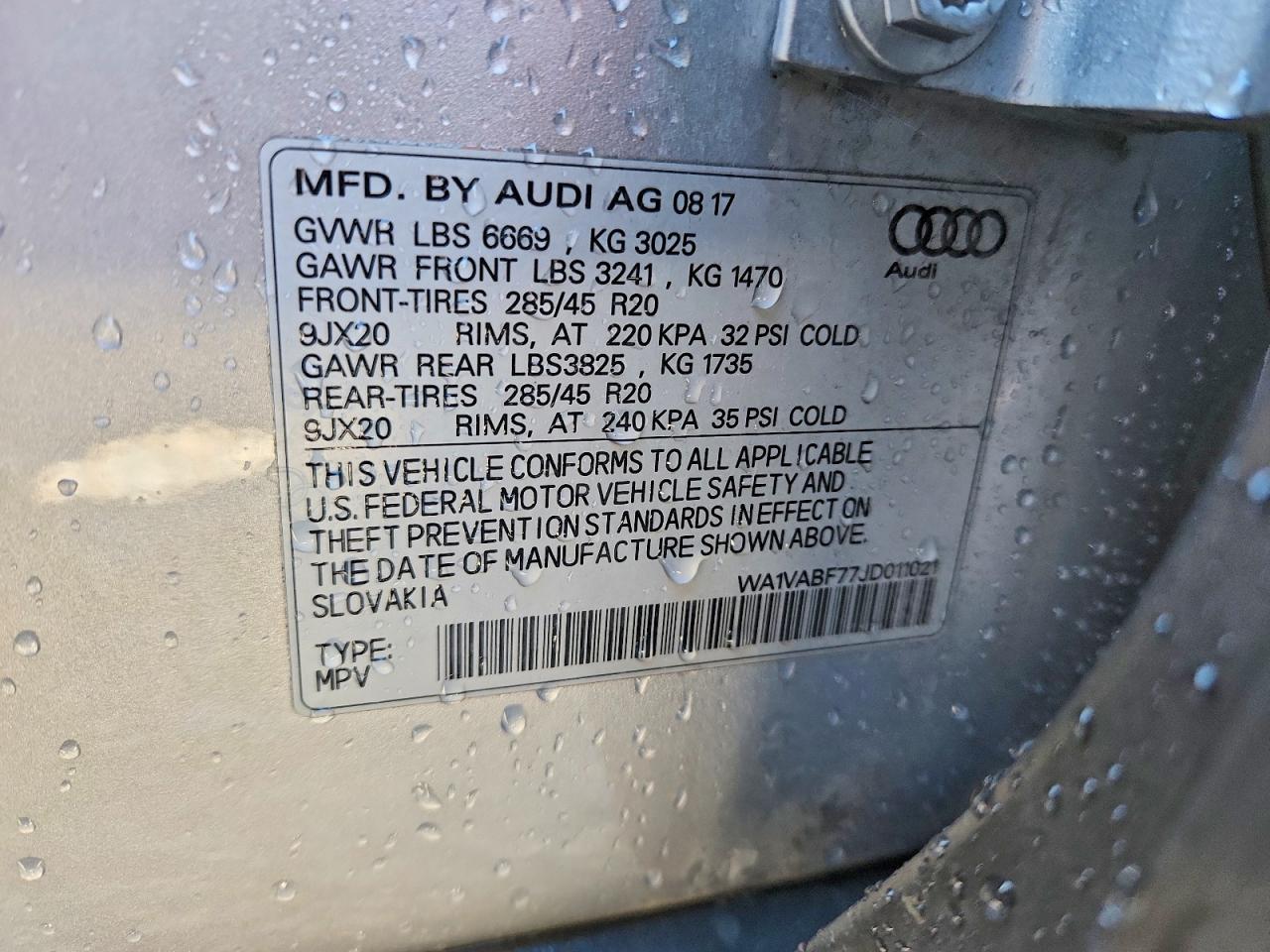 Audi Q7 Prestige