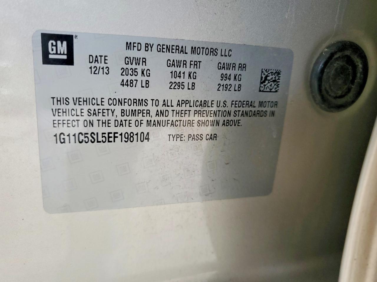 Chevrolet Malibu 1lt