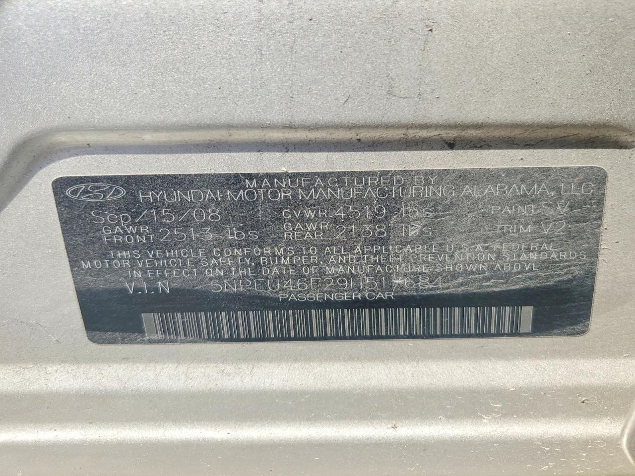 Hyundai SONATA Limited V6