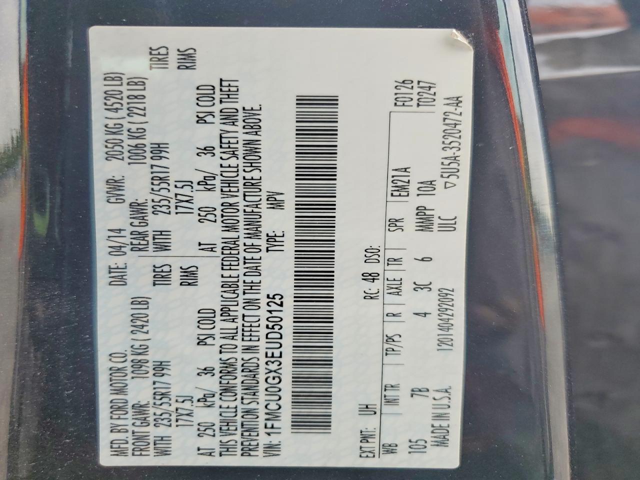 Ford Escape Se