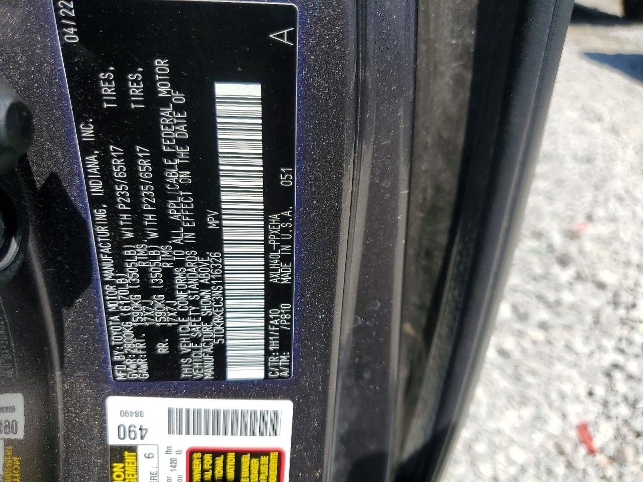 Toyota Sienna Le