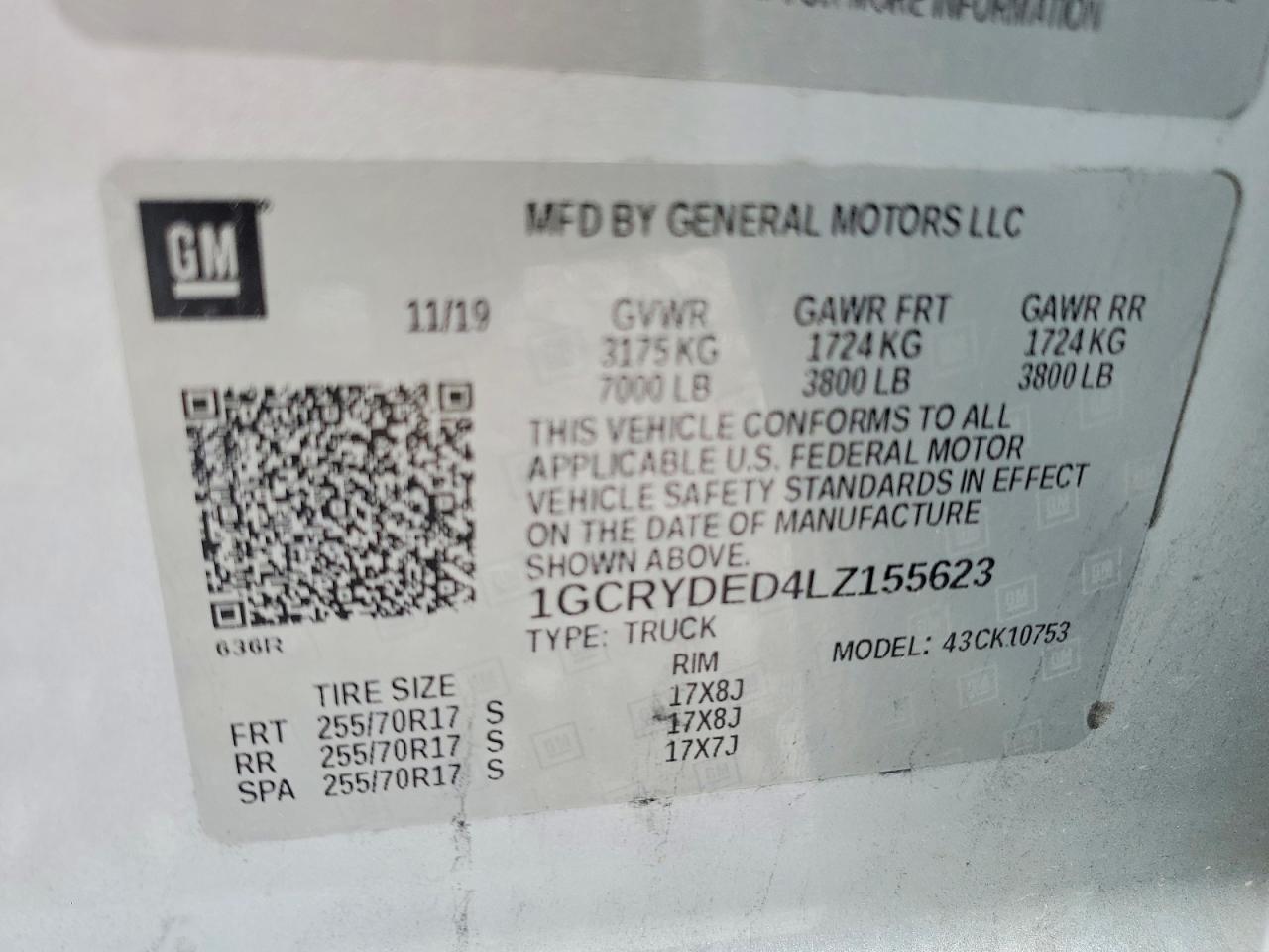 Chevrolet Silverado K1500 Lt