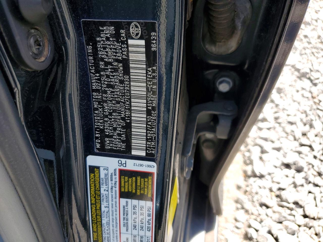 Toyota Camry L