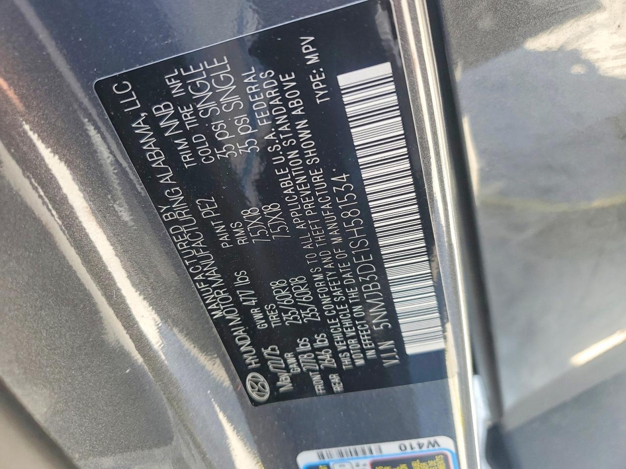 Hyundai TUCSON Sel