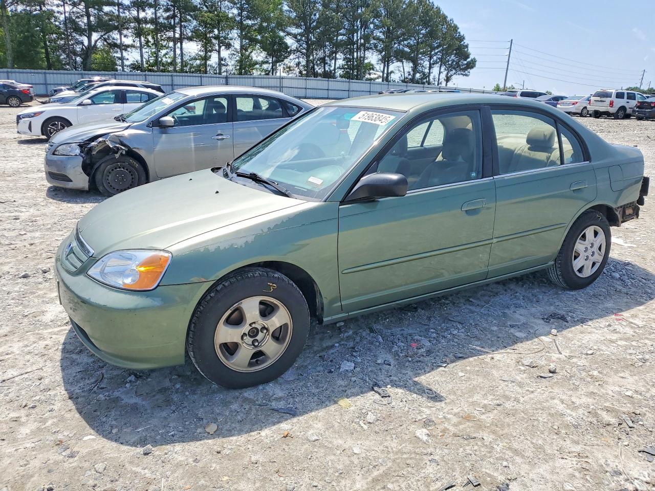 Salvage Honda Civic Image