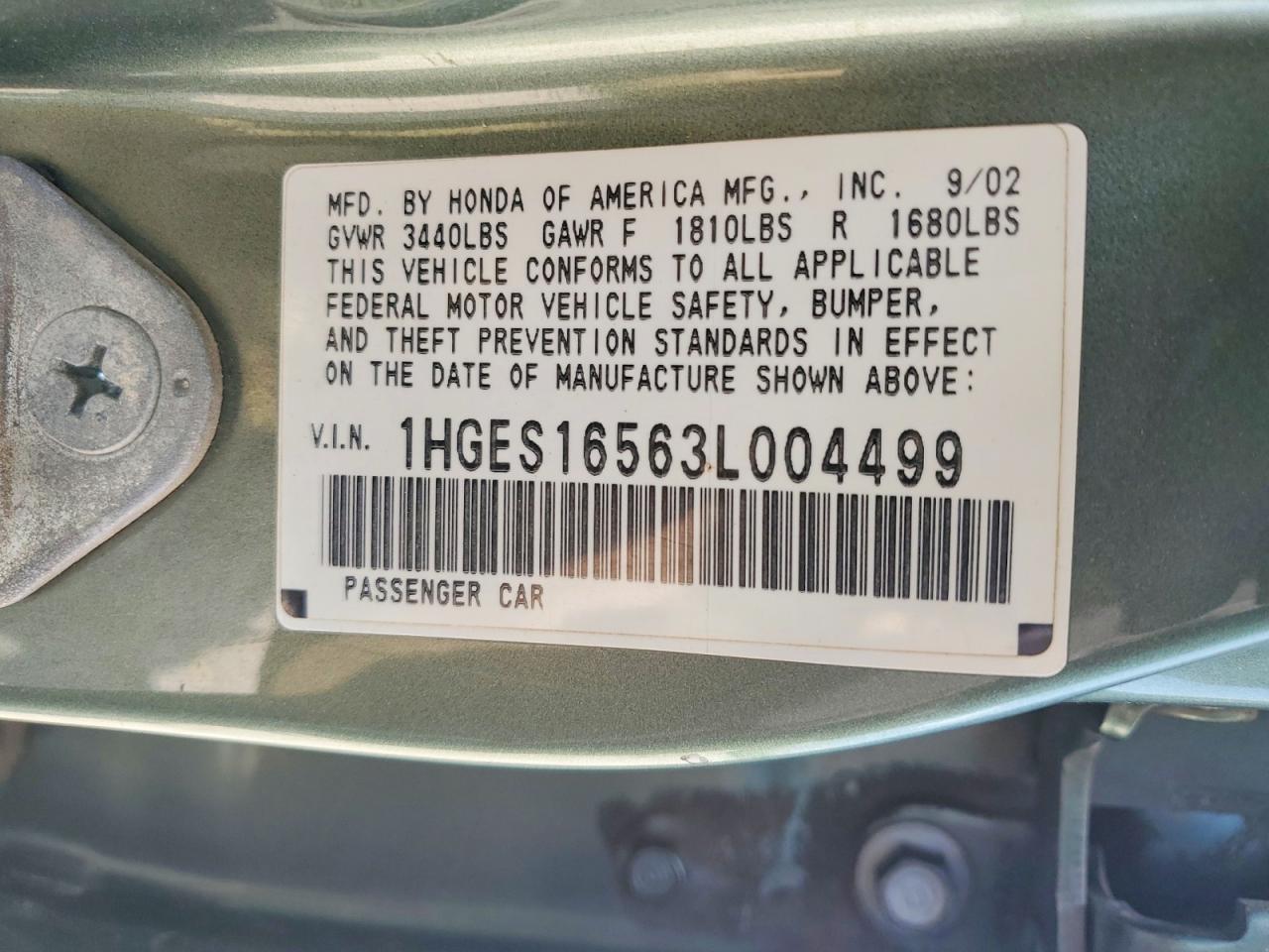 Honda Civic Lx