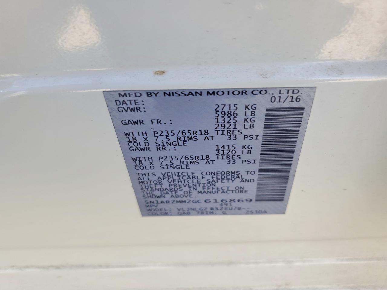 Nissan Pathfinder Sl