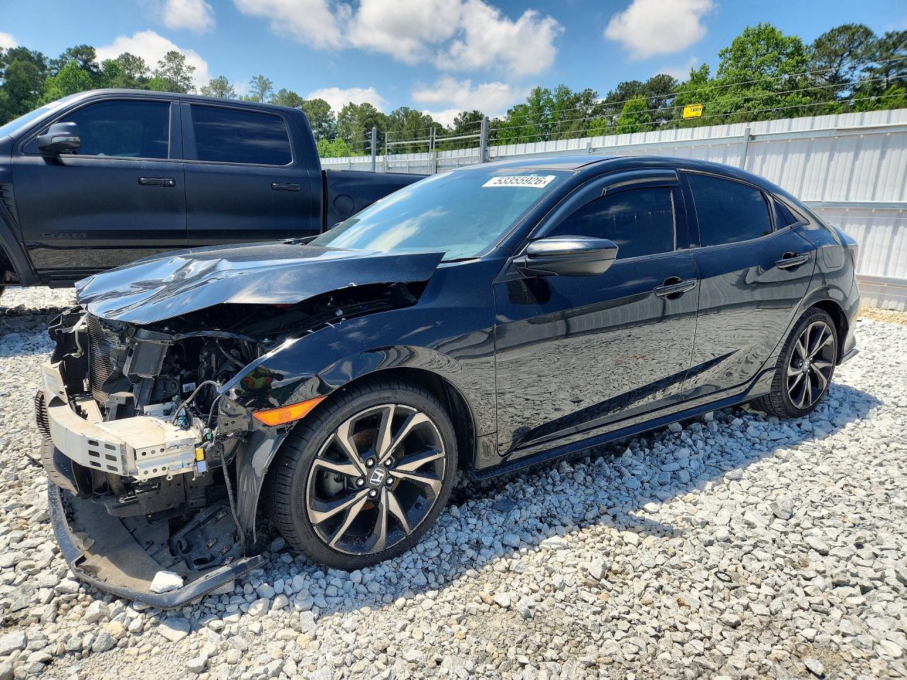 Salvage Honda Civic Image