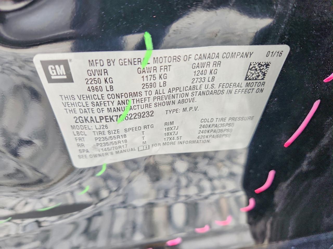 GMC Terrain Slt