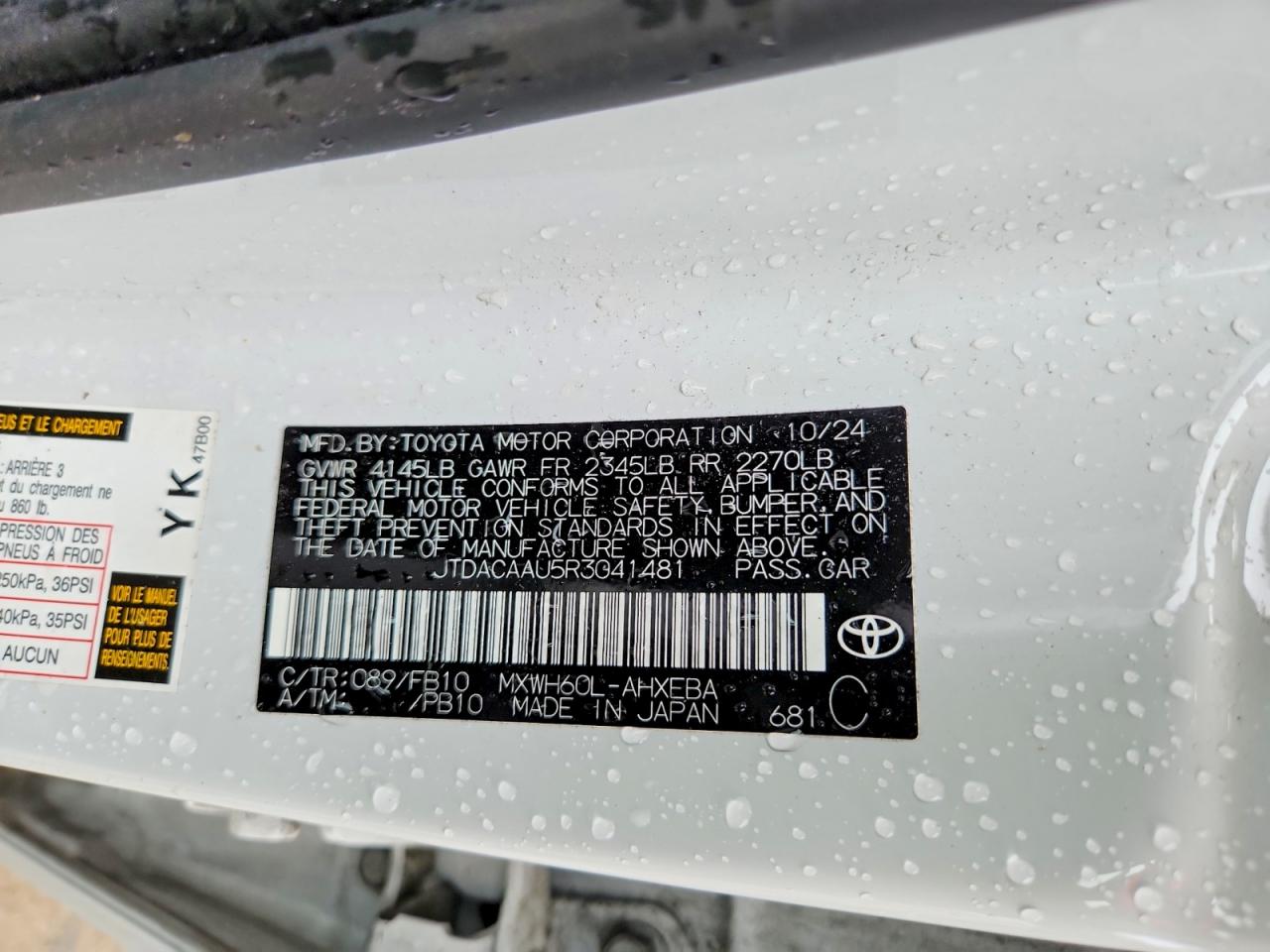 Toyota Prius Le