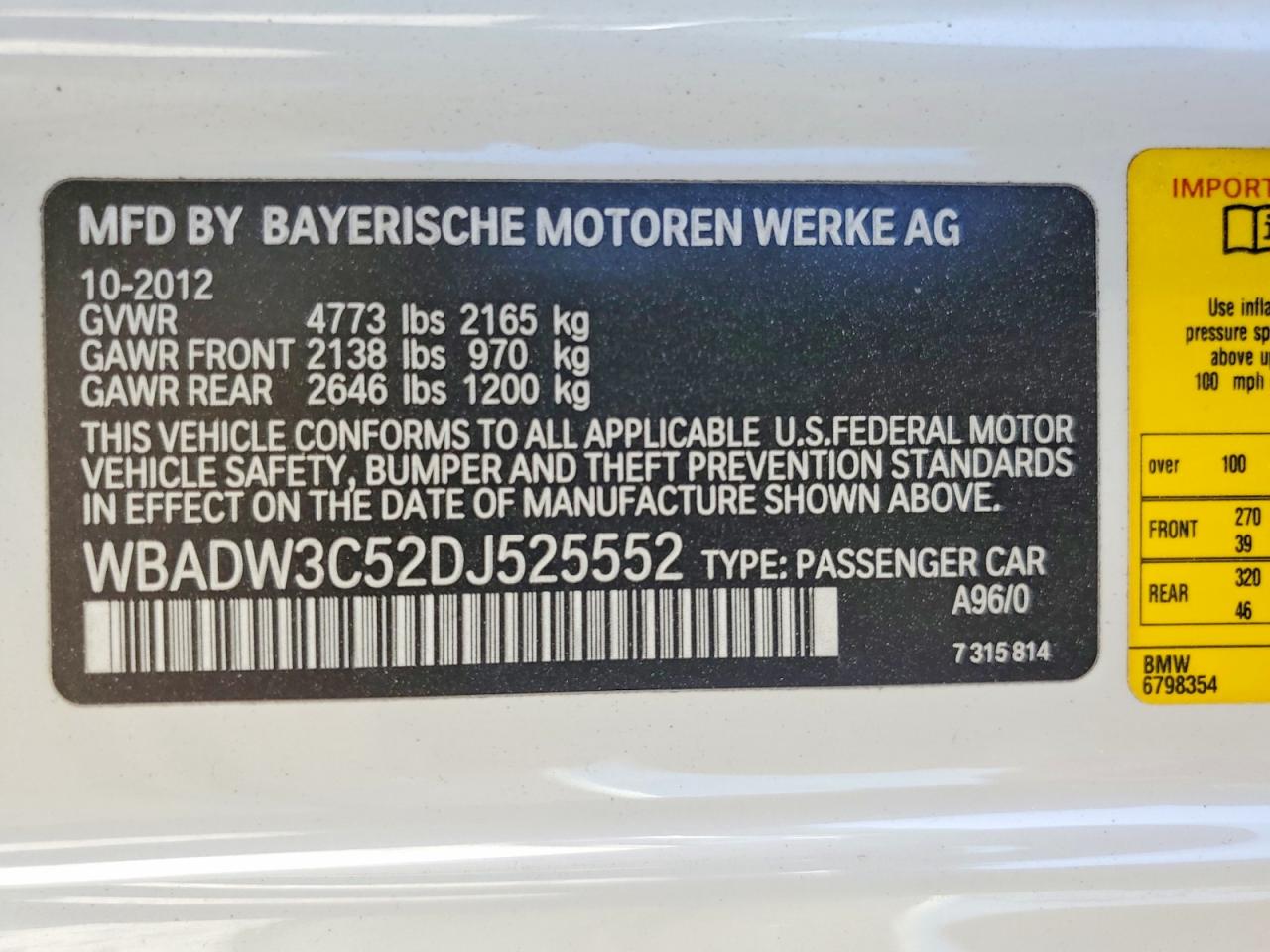 BMW 3 Series I