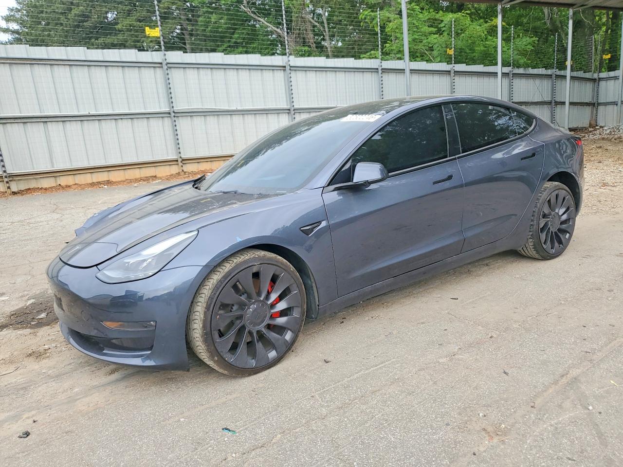 Salvage Tesla Model 3 Image