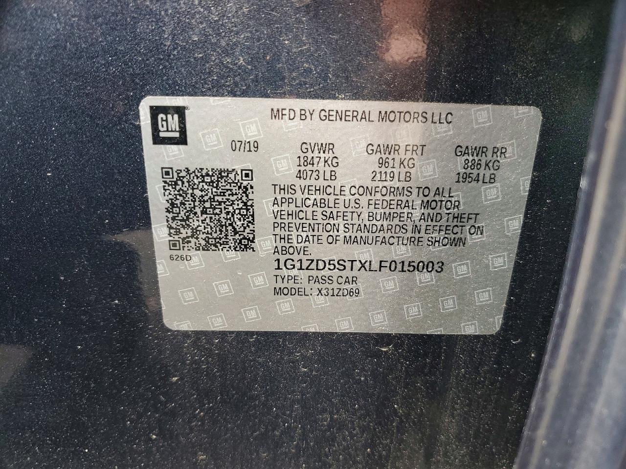 Chevrolet Malibu Lt