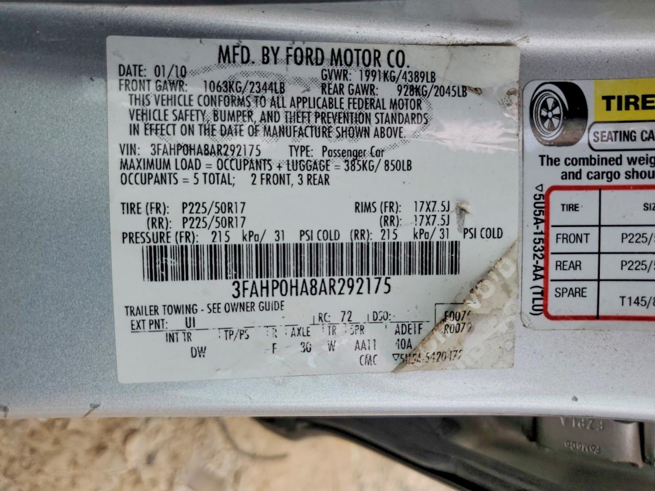 Ford Fusion Se
