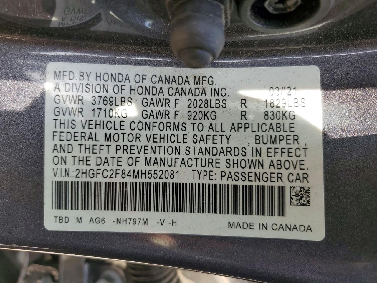 Honda Civic Sport