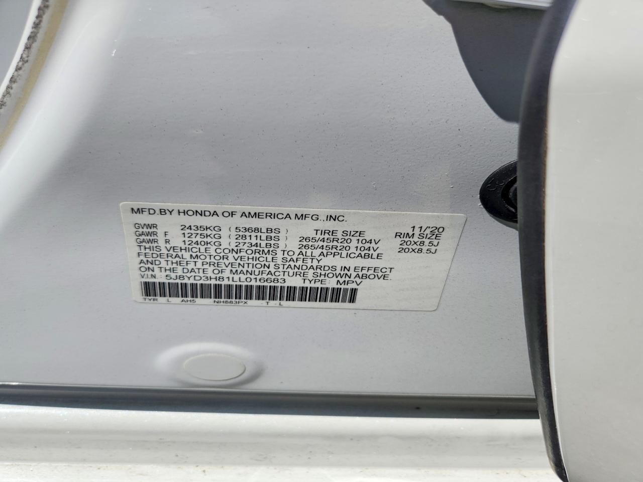 Acura MDX Advance
