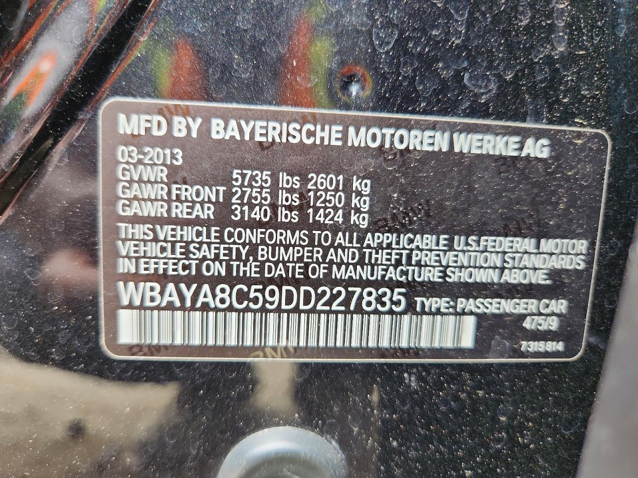 BMW 7 Series I