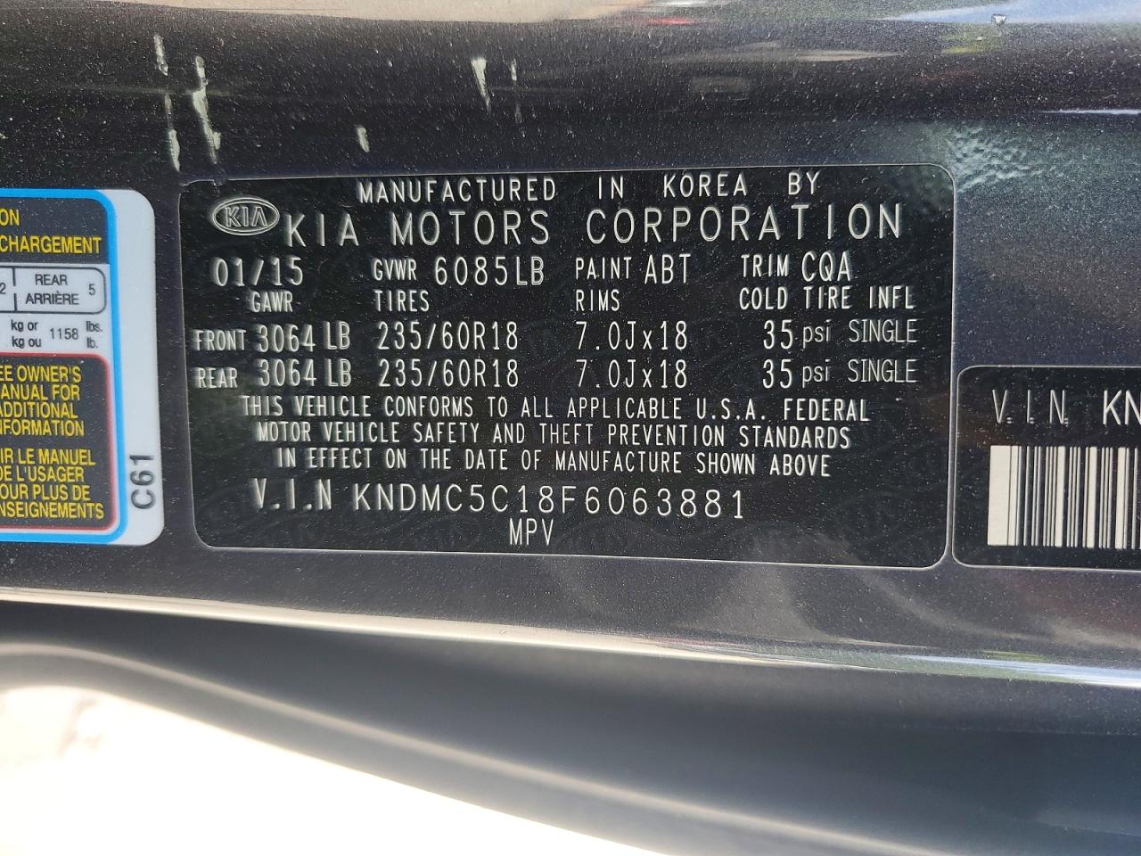 Kia Sedona Sx