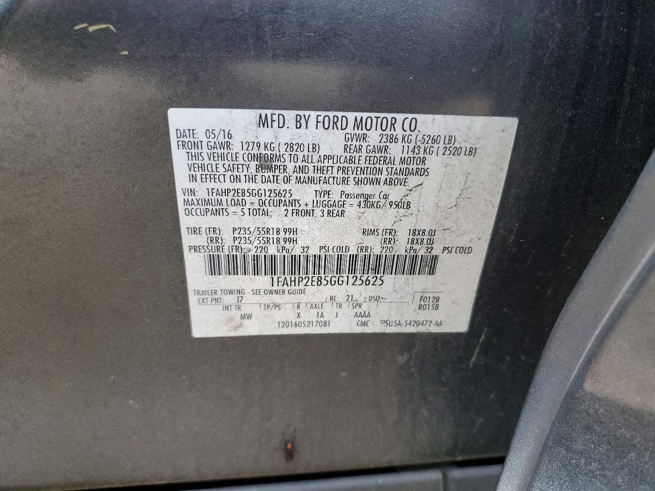 Ford Taurus Sel