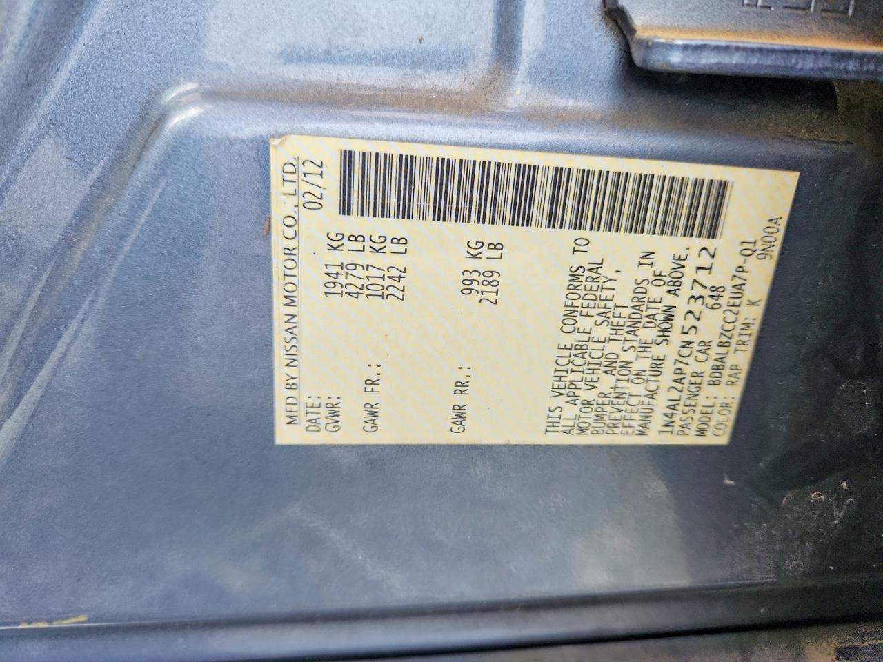 Nissan Altima 2.5