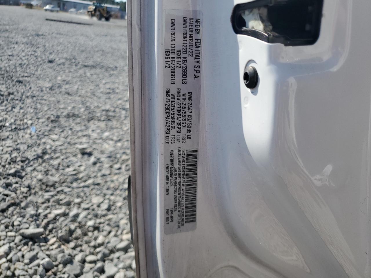 Ram Promaster Tradesman