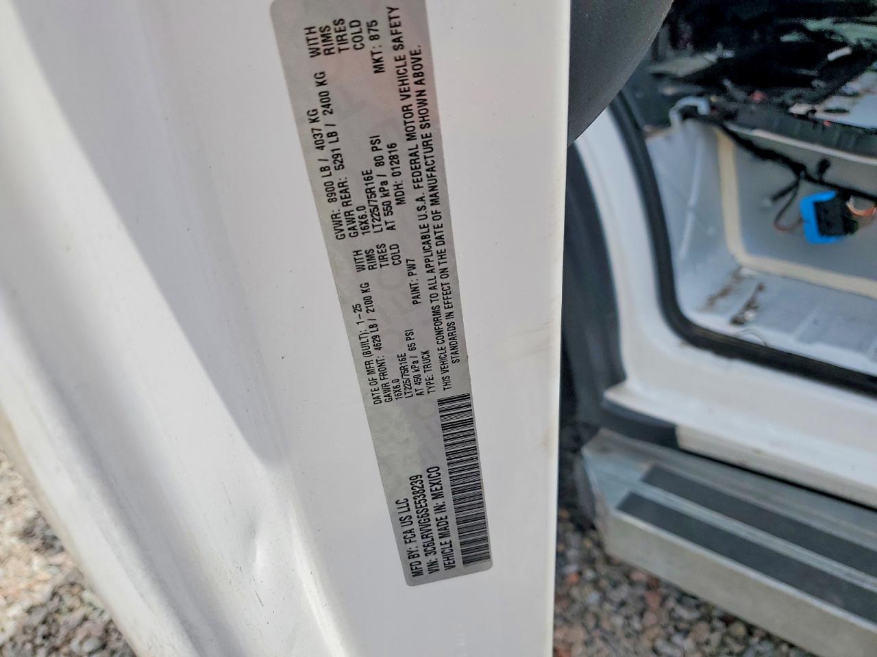 Ram Promaster 2500 Standard
