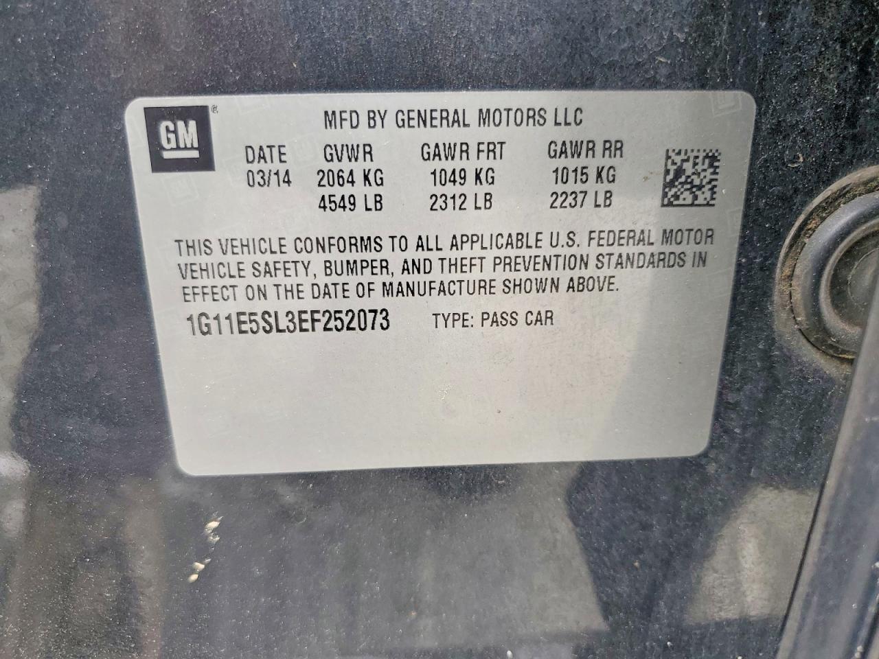 Chevrolet Malibu 2lt