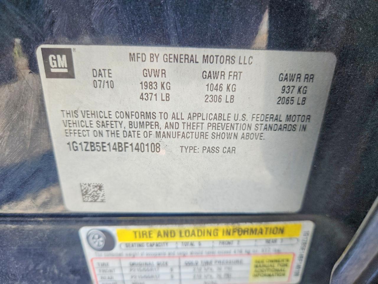 Chevrolet Malibu Ls