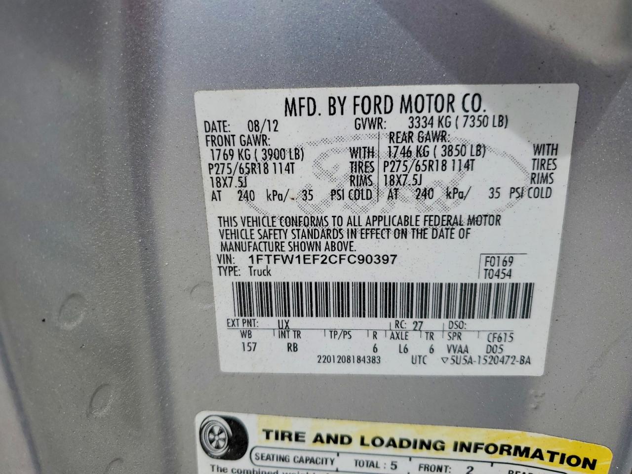 Ford F-150 Supercrew