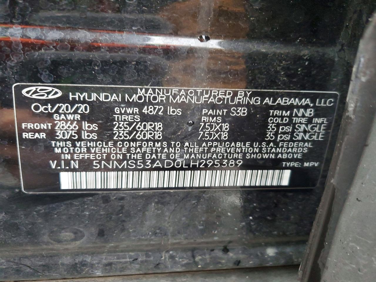 Hyundai SANTA FE Limited