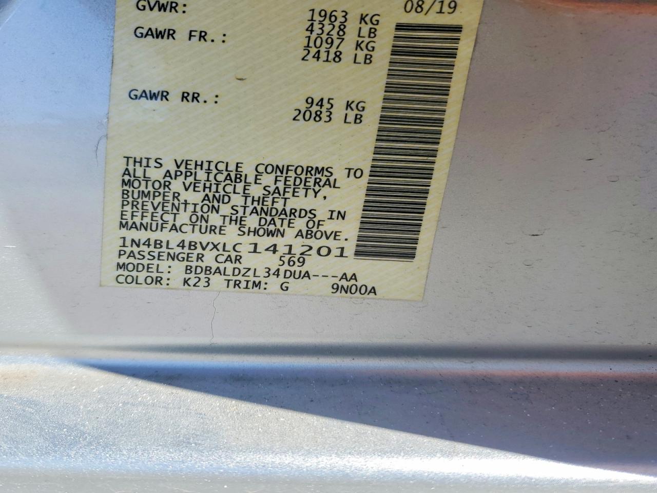 Nissan Altima S
